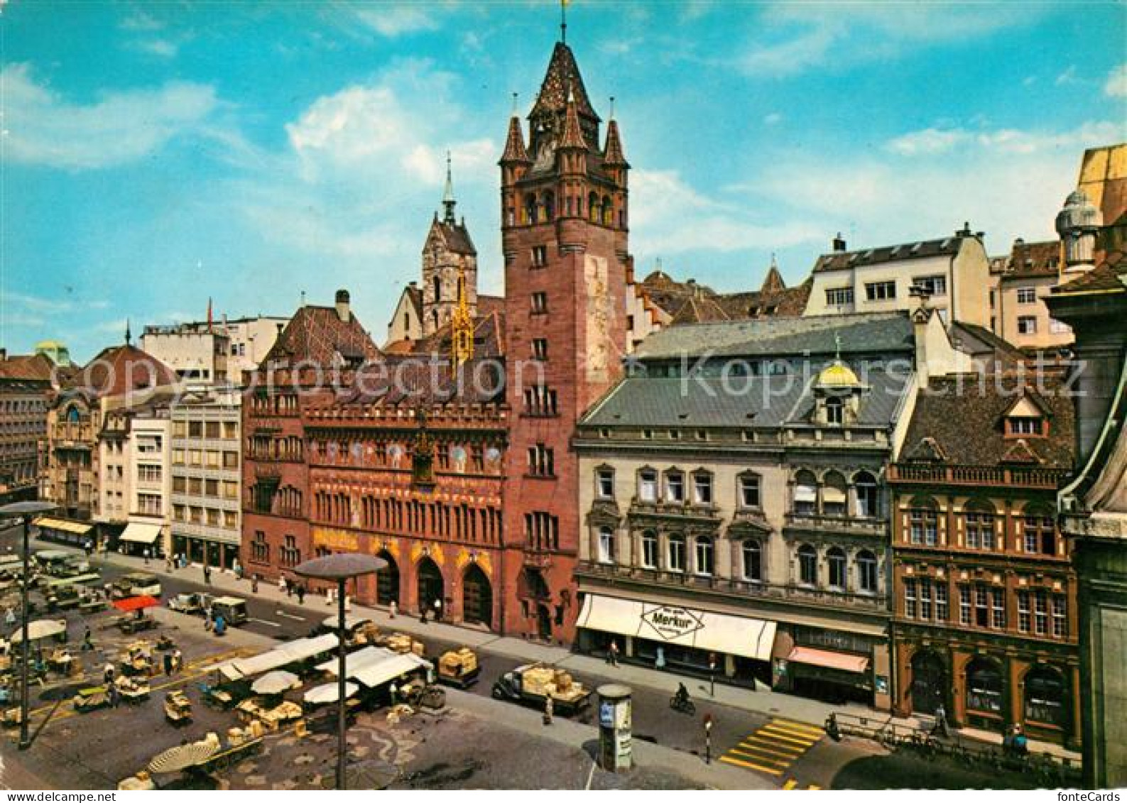 13067201 Basel BS Rathaus Und Marktplatz Basel BS - Other & Unclassified