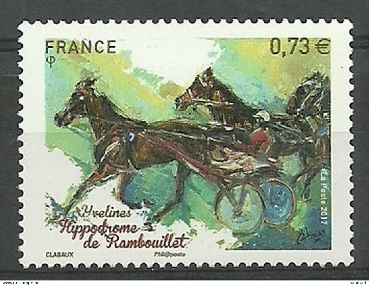 France 2017 Mi 6772 MNH  (ZE1 FRN6772) - Horses