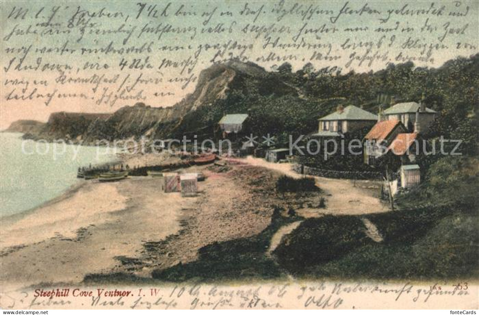 13066178 Ventnor Isle Of Wight Steephill Cove Shanklin - Sonstige & Ohne Zuordnung