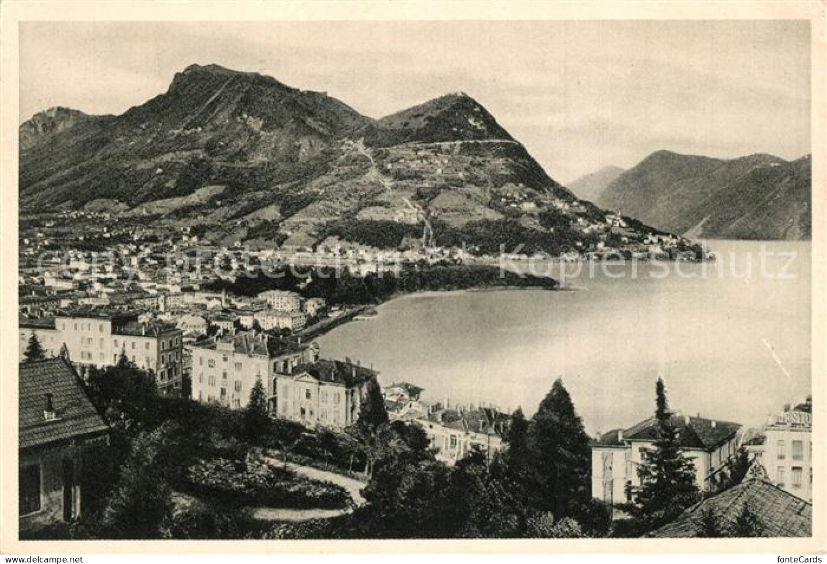 13065720 Lugano Lago Di Lugano Monte Bre E Boglia Lugano - Other & Unclassified