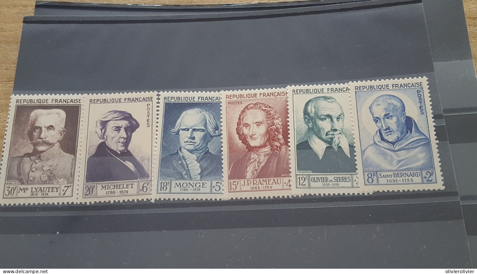 REF A2109  FRANCE NEUF** N°945/950 - Unused Stamps