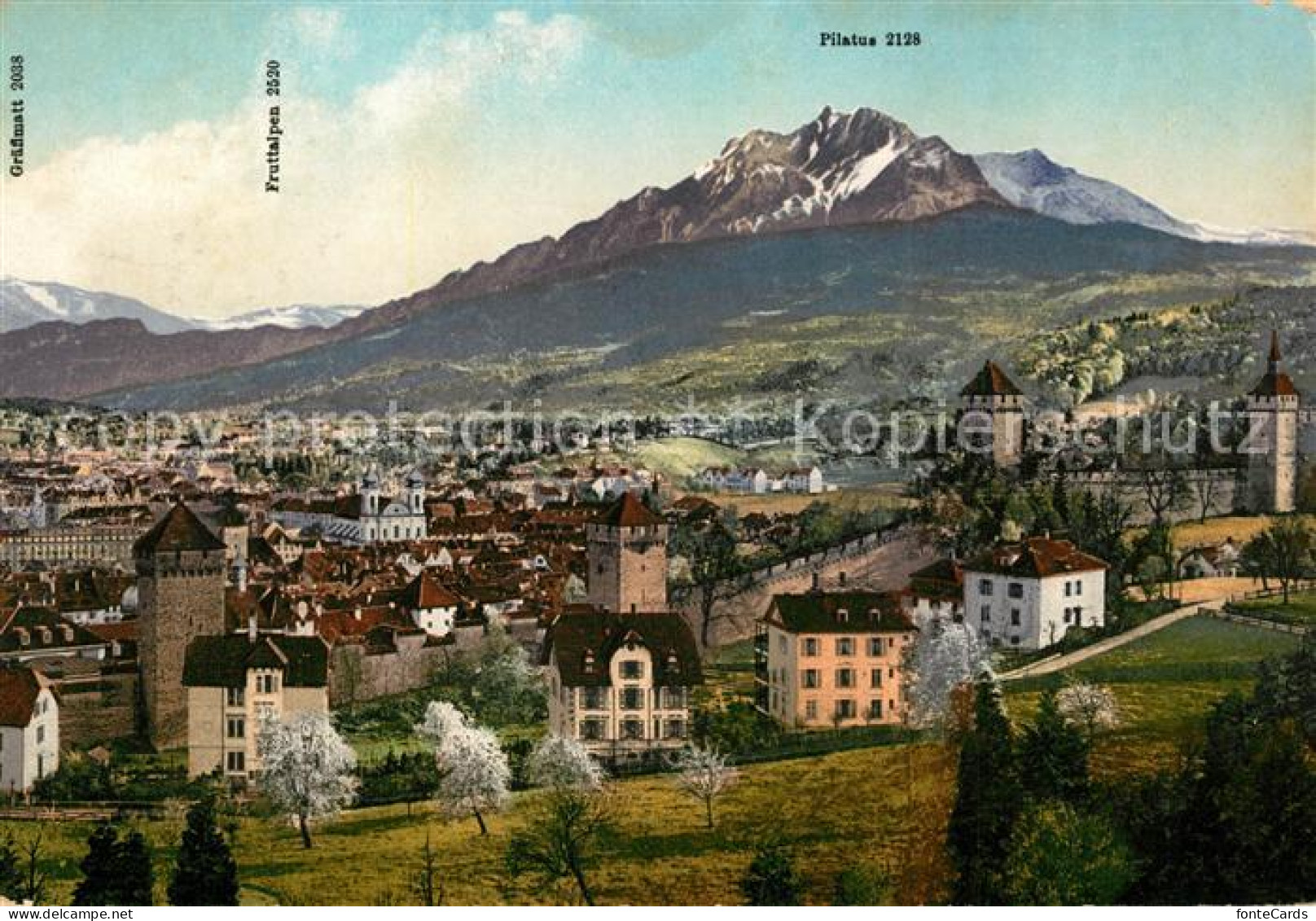 13065708 Obwalden Graeflmatt Fruttalpen Pilatus Sarnen - Andere & Zonder Classificatie