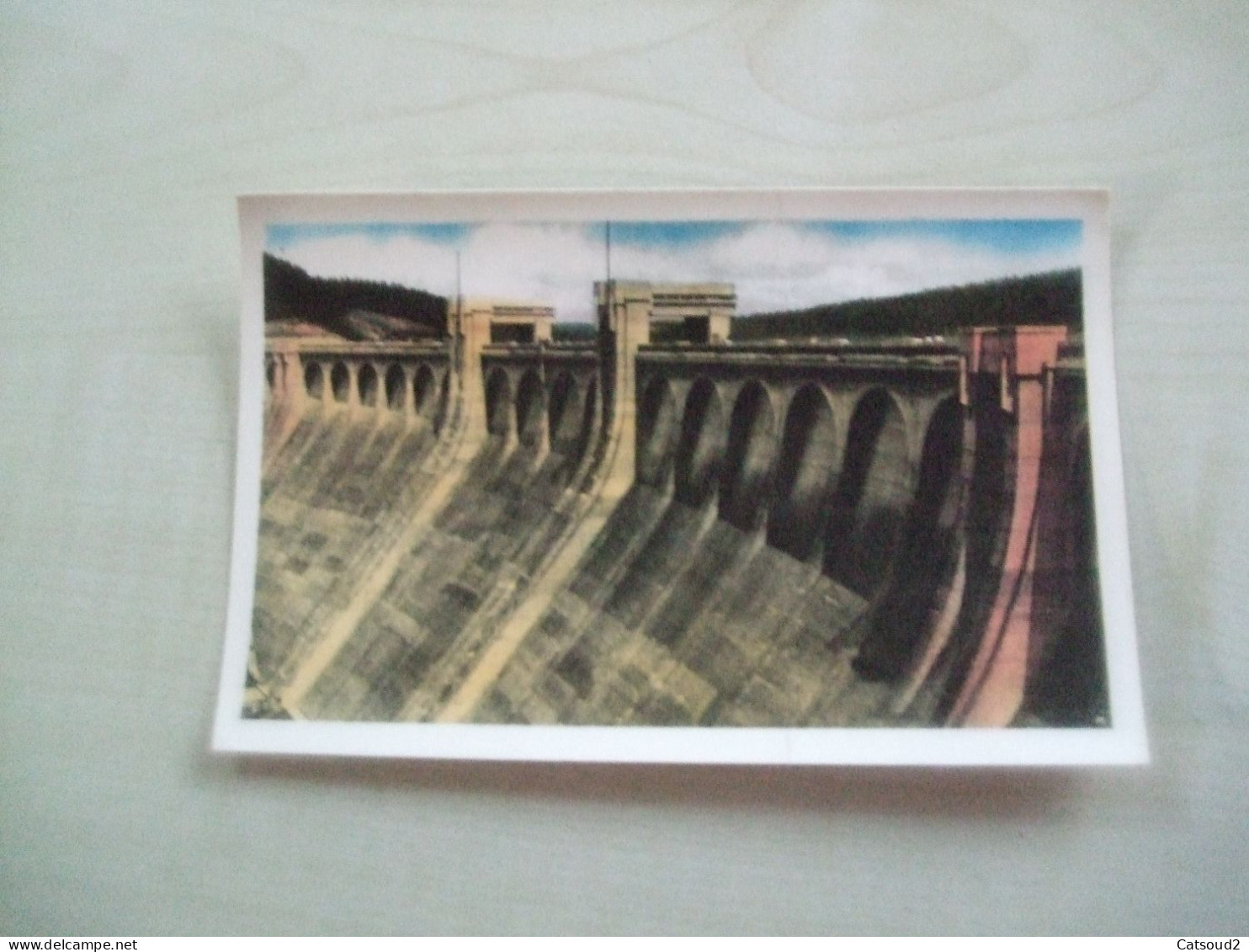 Carte Postale Ancienne EUPEN Barrage  De La Vesdre - Eupen