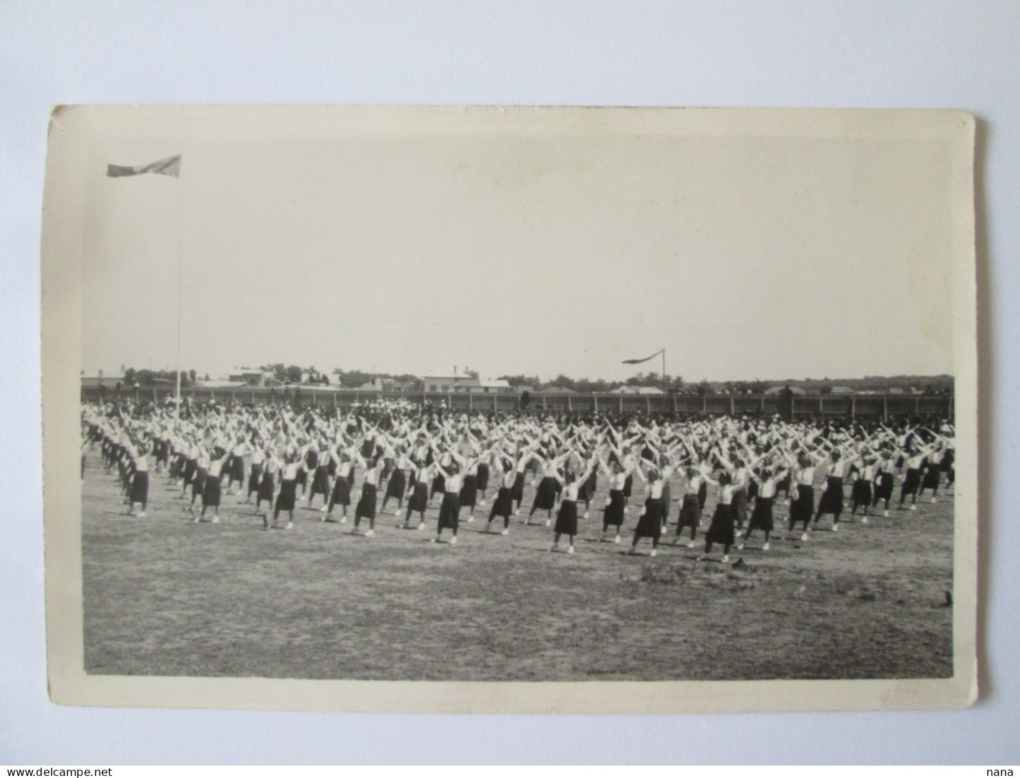 Rare! Romania-The Parade Of Women Guards/watchwomen/străjere Agfa Unused Photo Postcard About 1930 - Rumania