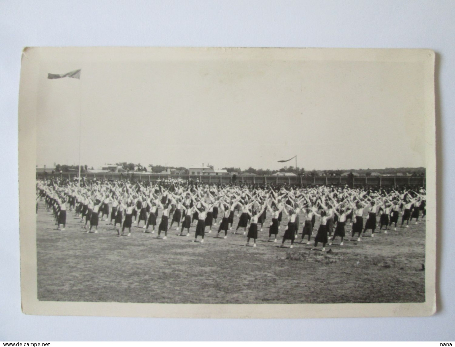 Rare! Romania-The Parade Of Women Guards/watchwomen/străjere Agfa Unused Photo Postcard About 1930 - Roumanie