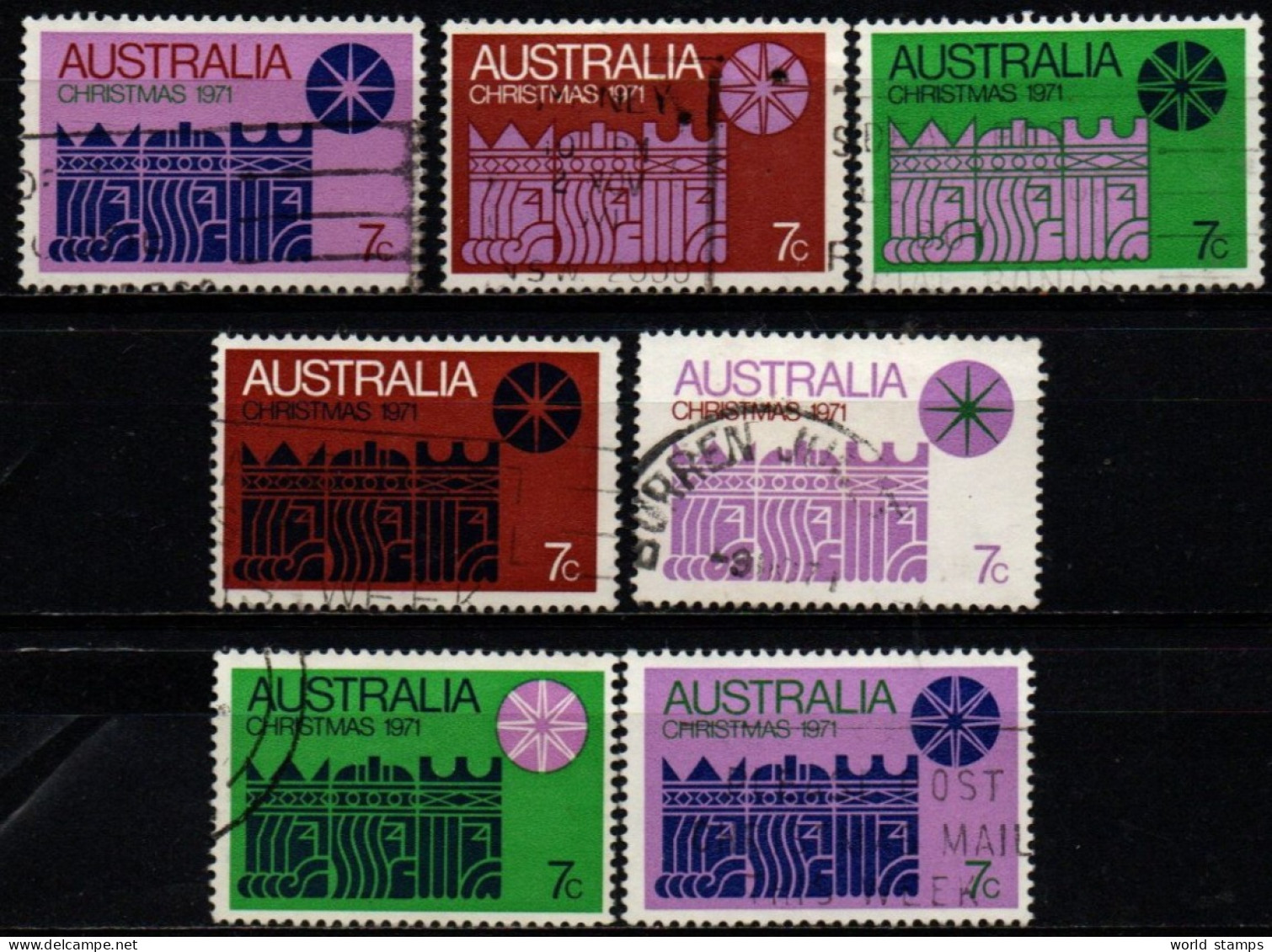 AUSTRALIE 1971 O - Usati