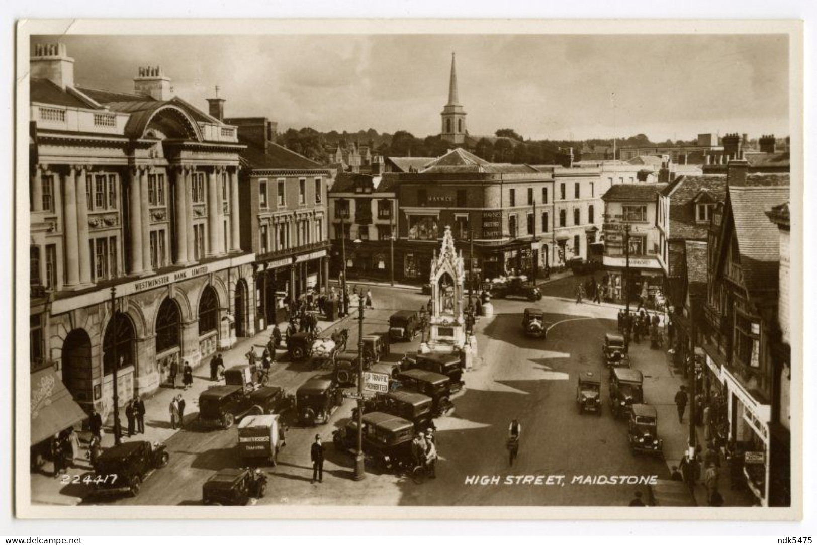 MAIDSTONE : HIGH STREET (WESTMINSTER BANK) - Sonstige & Ohne Zuordnung