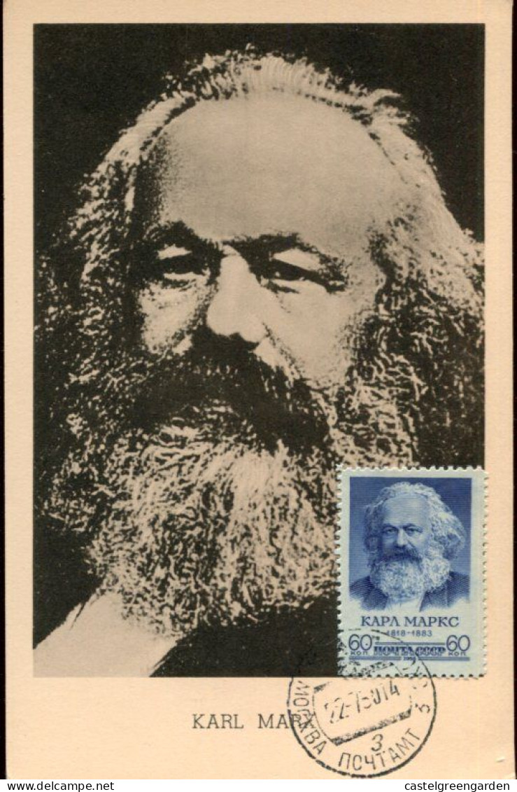 X0260 Russia  , Maximum 1960,  Karl Marx - Karl Marx