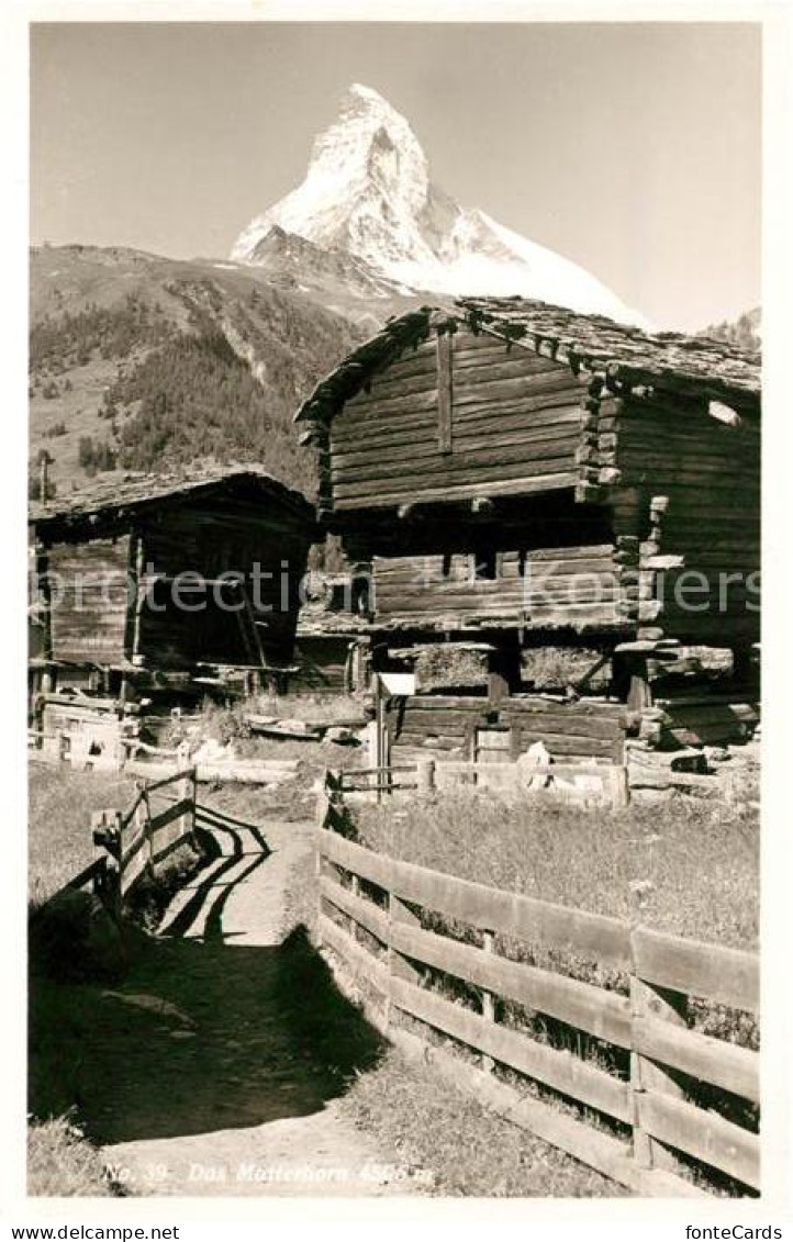 13064342 Zermatt VS Das Matterhorn  - Andere & Zonder Classificatie