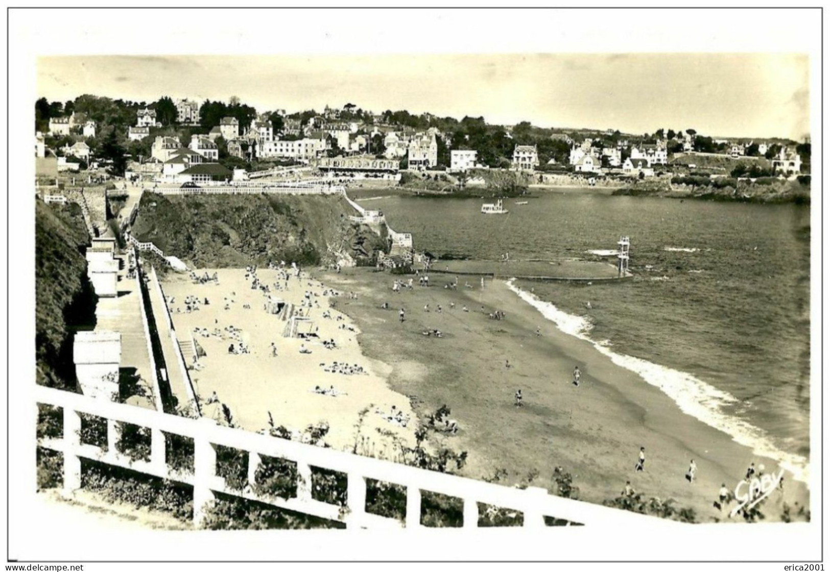 Saint-quay-Portrieux.La Plage Du Chatelet Et La Piscine De Saint Quay Portrieux. - Saint-Quay-Portrieux