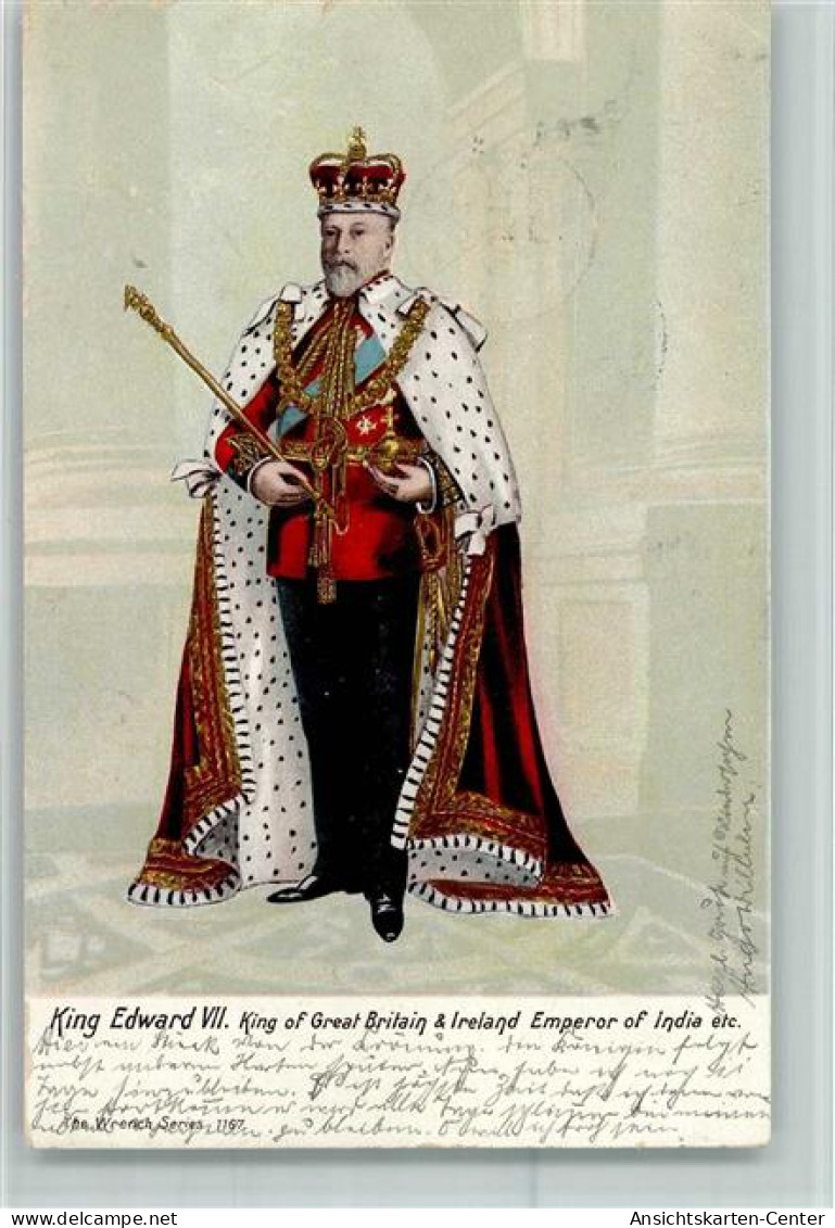 10513605 - Adel England King Edward VII With Crown And - Case Reali