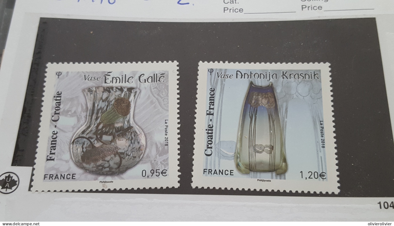 REF A2114 FRANCE NEUF** N°5275/76 - Unused Stamps