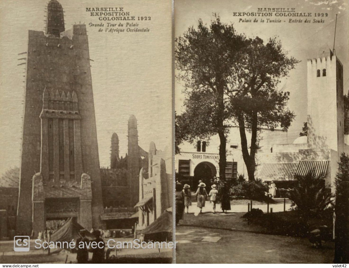 13 MARSEILLE Un Lot De 10 Cartes EXPOSITION COLONIALE 1922 - Exhibitions