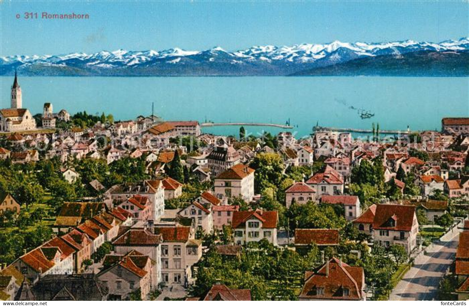 13064223 Romanshorn Bodensee Panorama Romanshorn - Andere & Zonder Classificatie