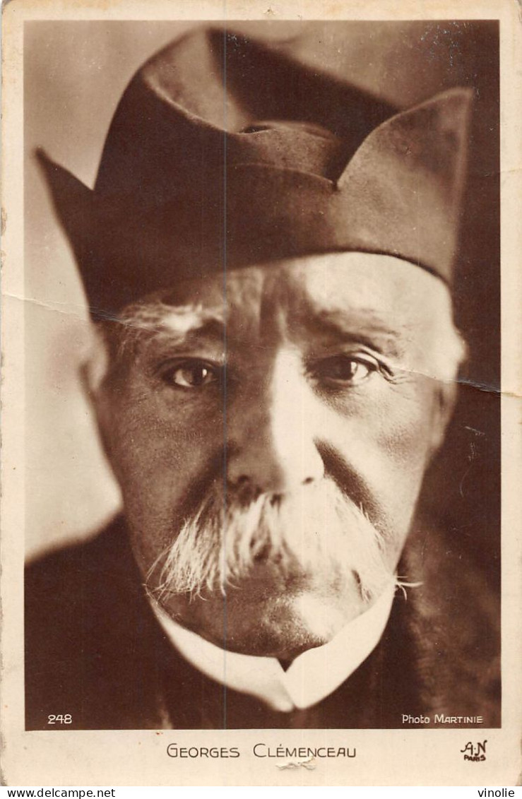 24-5274 : GEORGES CLEMENCEAU - Personnages