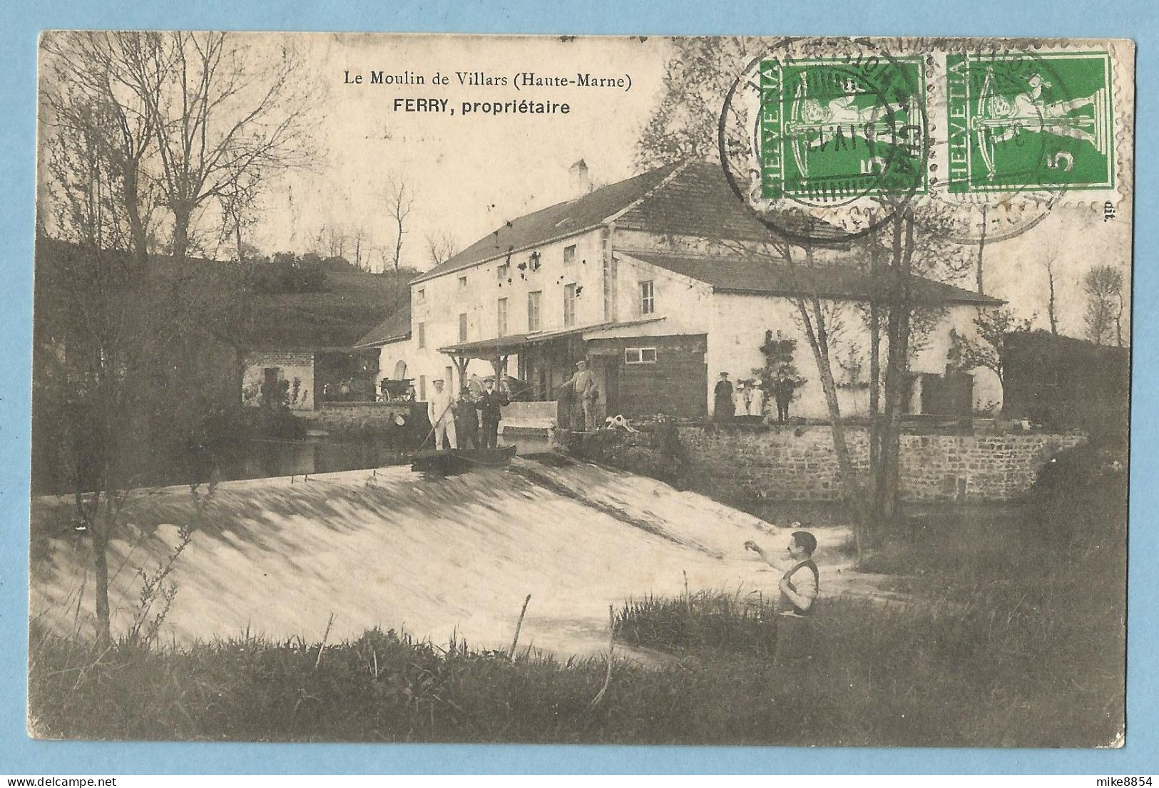 0662  CPA  VILLARS SAINT-MARCELLIN  (Haute Marne) Le Moulin De Villars - FERRY, Propriétaire  +++++++ - Sonstige & Ohne Zuordnung