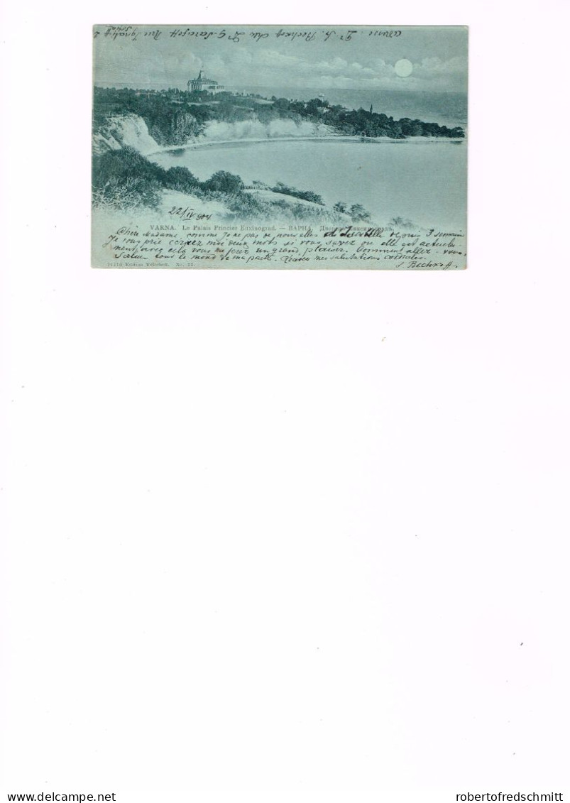 Postkarte, Varna Gelaufen 1904, - Bulgaria