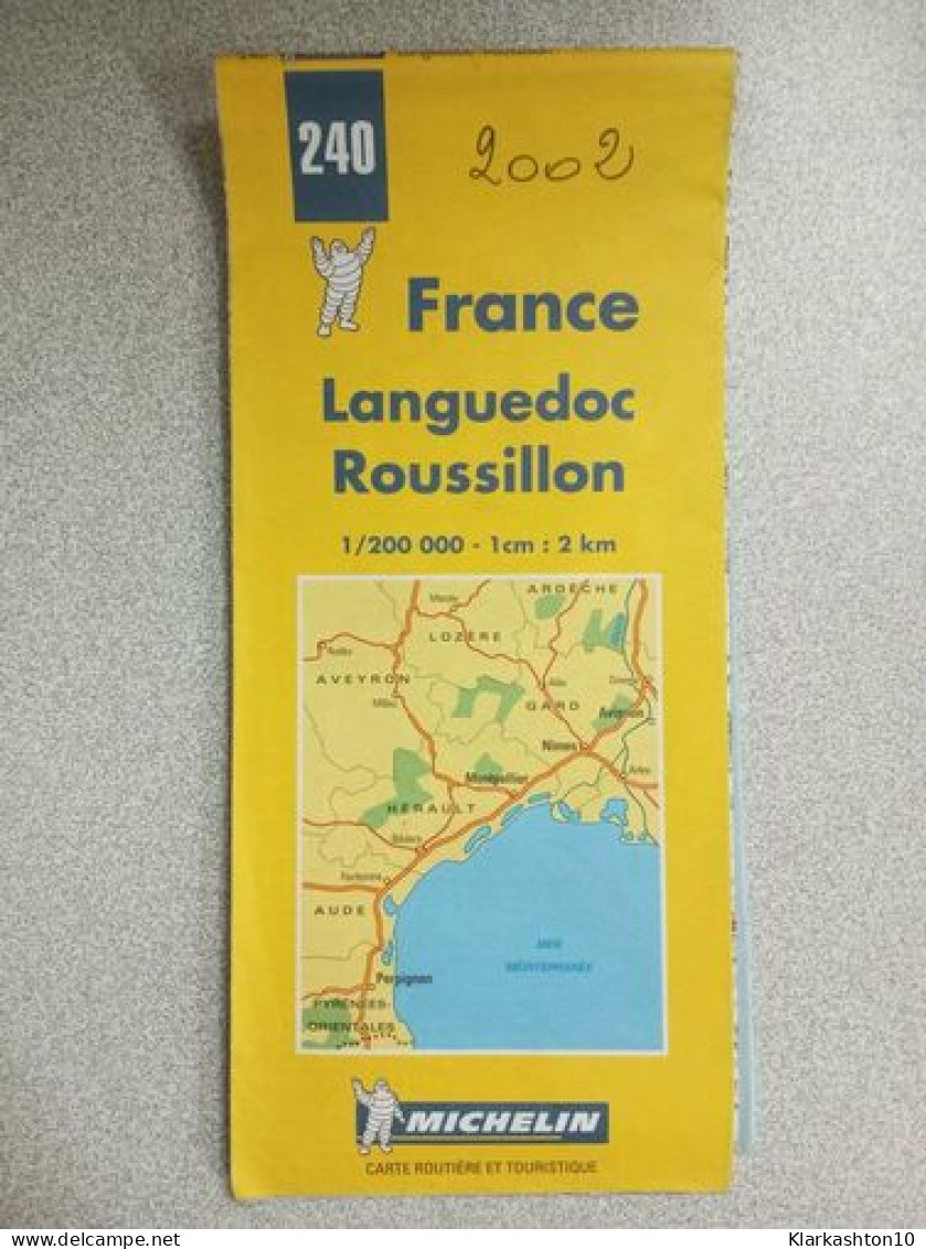 Guie De Tourisme : Michelin Nº 240 - France Languedoc Roussillon - Other & Unclassified