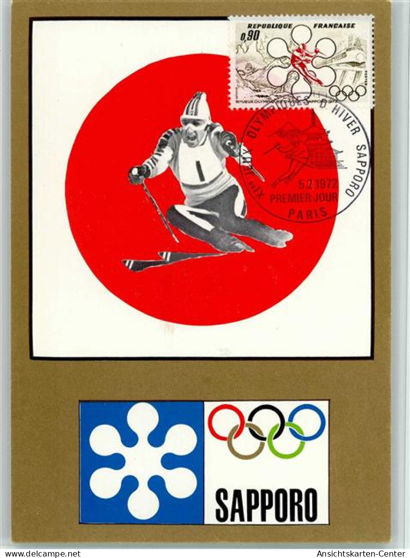 10065105 - Olympia Sapporo - Sonderstempel 1972 Premier - Sonstige & Ohne Zuordnung