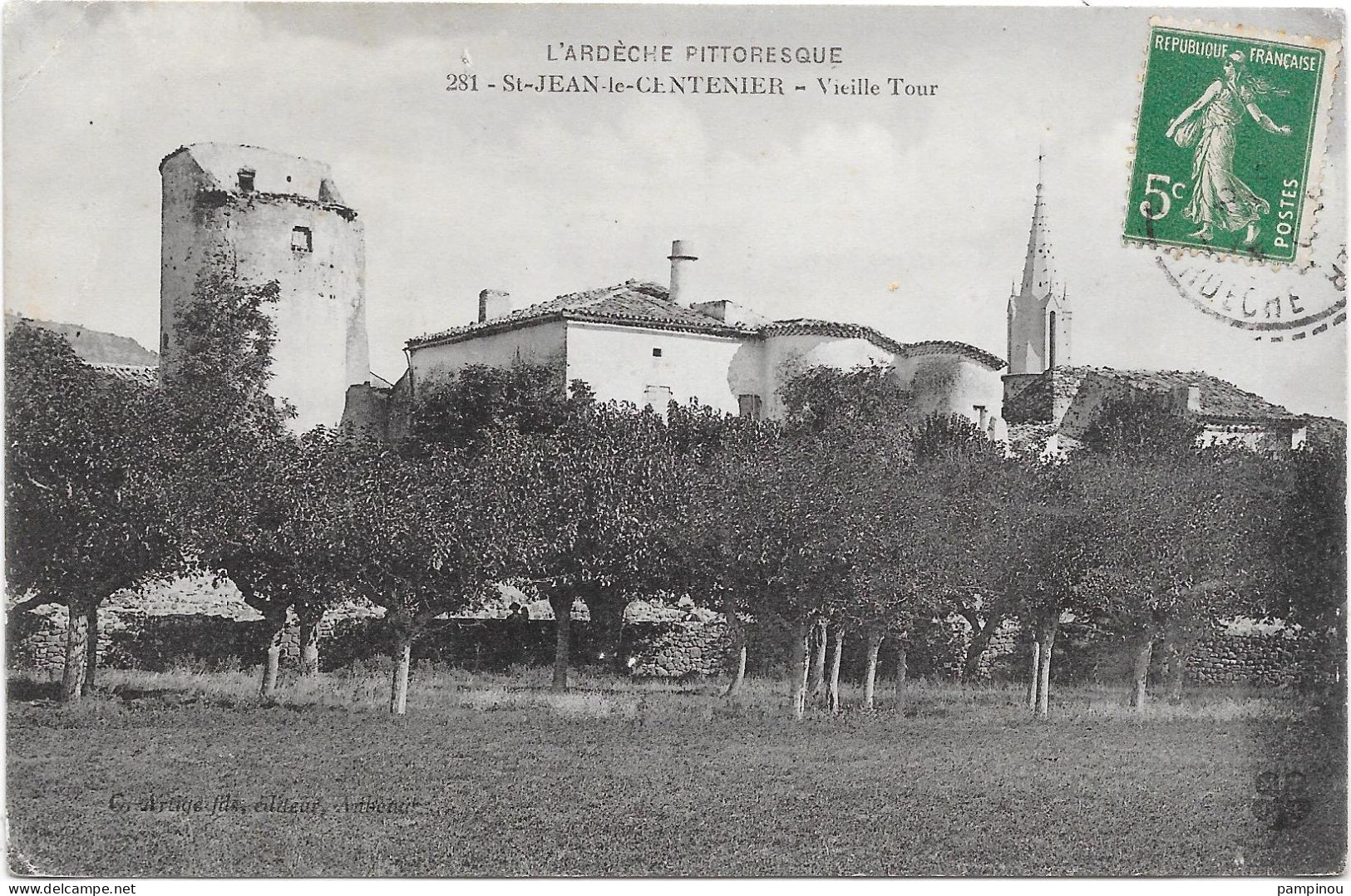 07 - ST JEAN LE CENTENIER - Vieille Tour - Autres & Non Classés