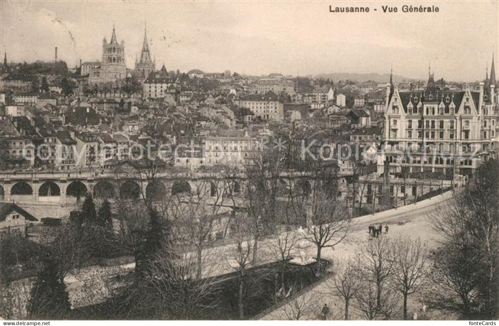 13063231 Lausanne VD Vue Generale Lausanne - Sonstige & Ohne Zuordnung