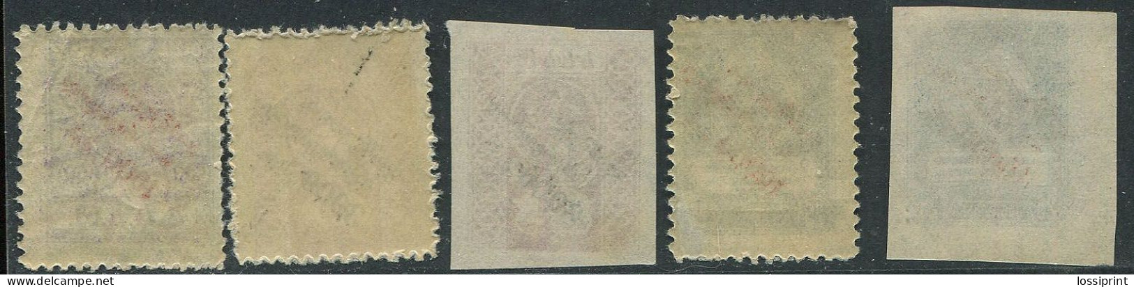 Georgia:Russia:Unused Overprinted Stamps, 1922, MNH - Georgia