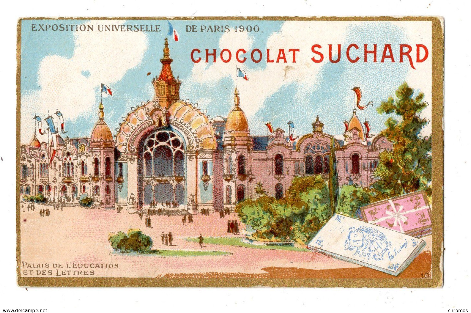 Chromo Chocolat Suchard, S 87 / 10, Exposition Universelle 1900 - Suchard