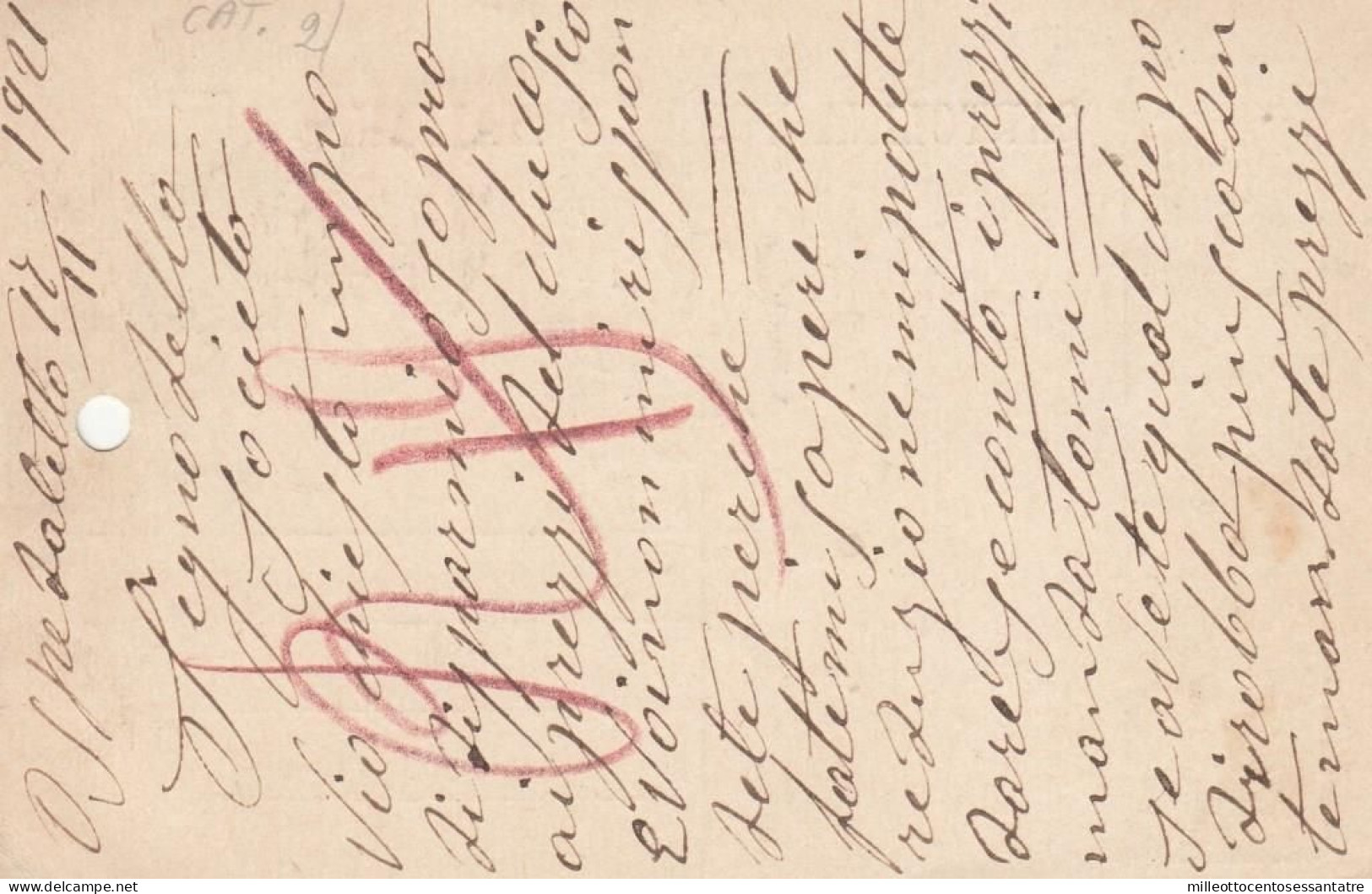 2217 - REGNO - Intero Postale Pubblicitario " WATERMANS " Da Cent.15 Ardesia Del 1921 Da Ospedaletto D'Alpinolo A Milano - Reclame