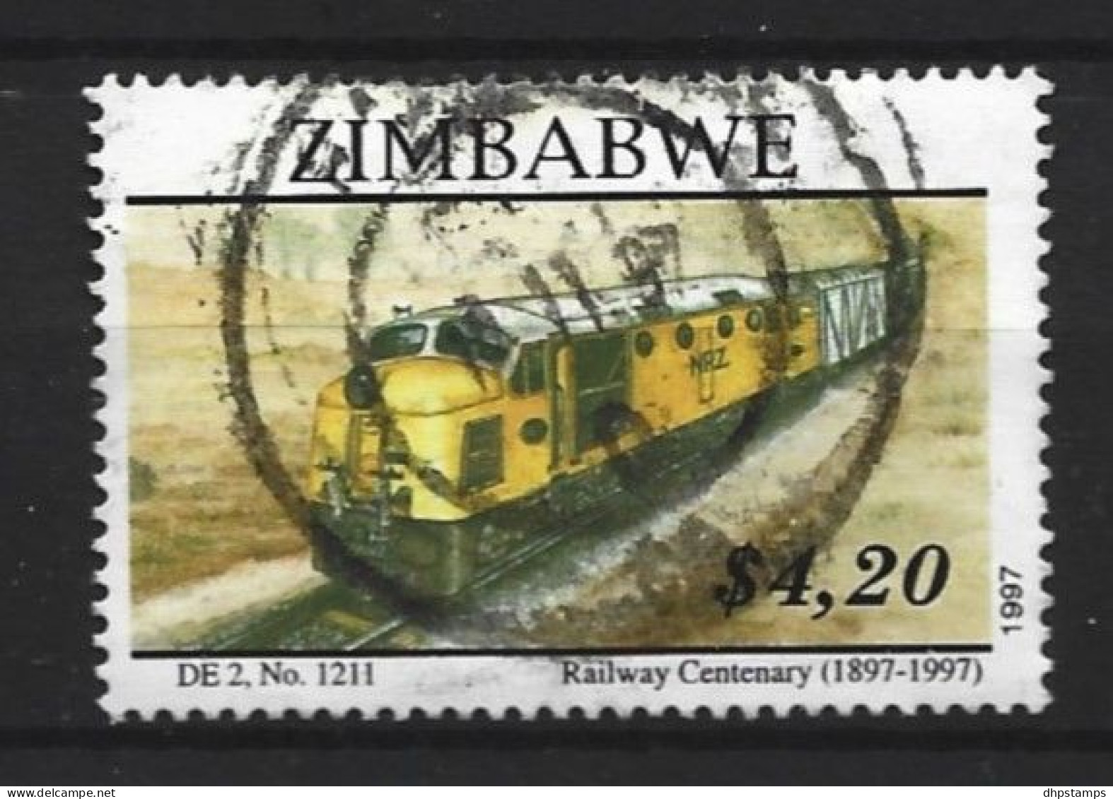 Zimbabwe 1997 Train   Y.T. 384 (0) - Zimbabwe (1980-...)
