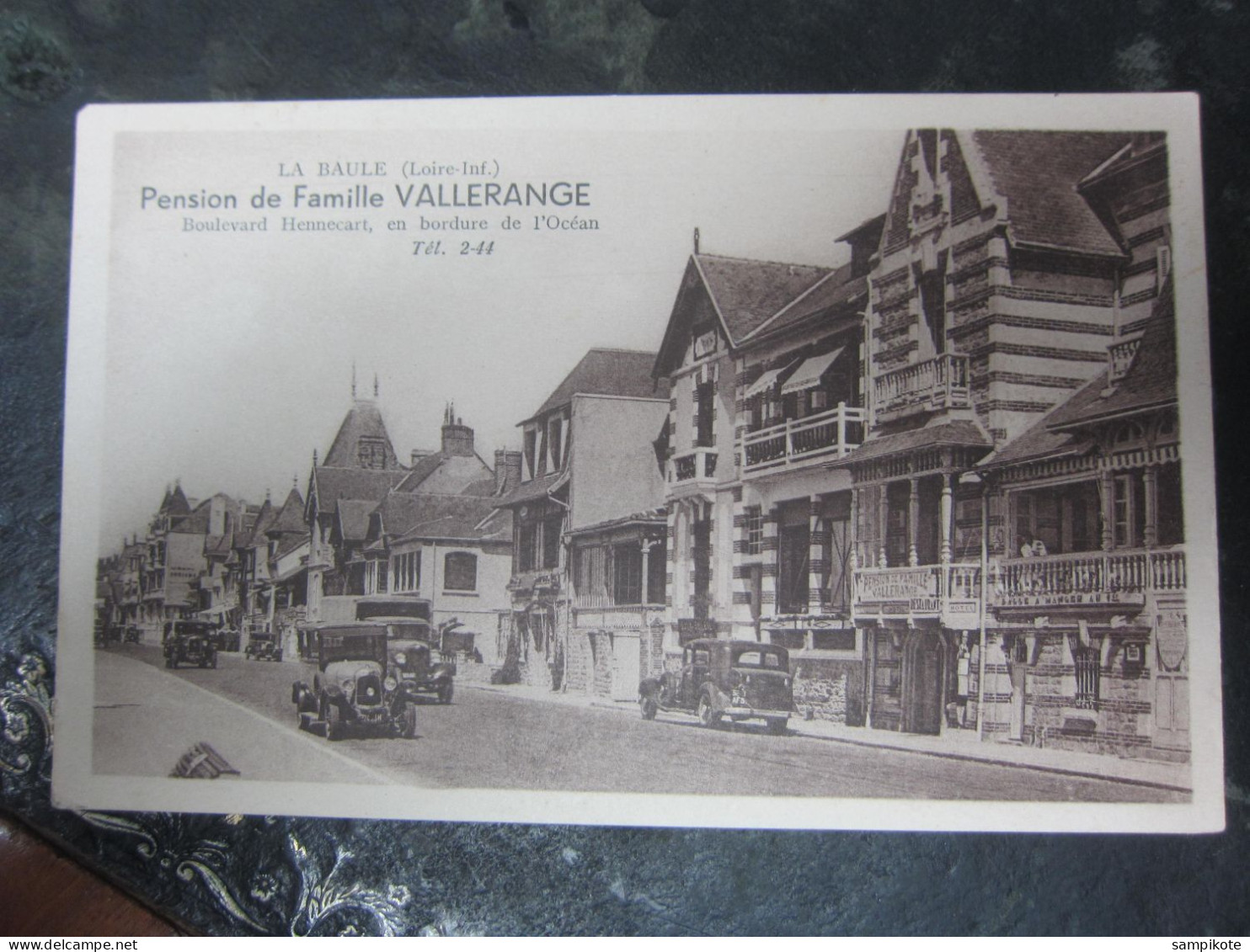 Carte Postale La Baule, Pension De Famille Vallerange - La Baule-Escoublac