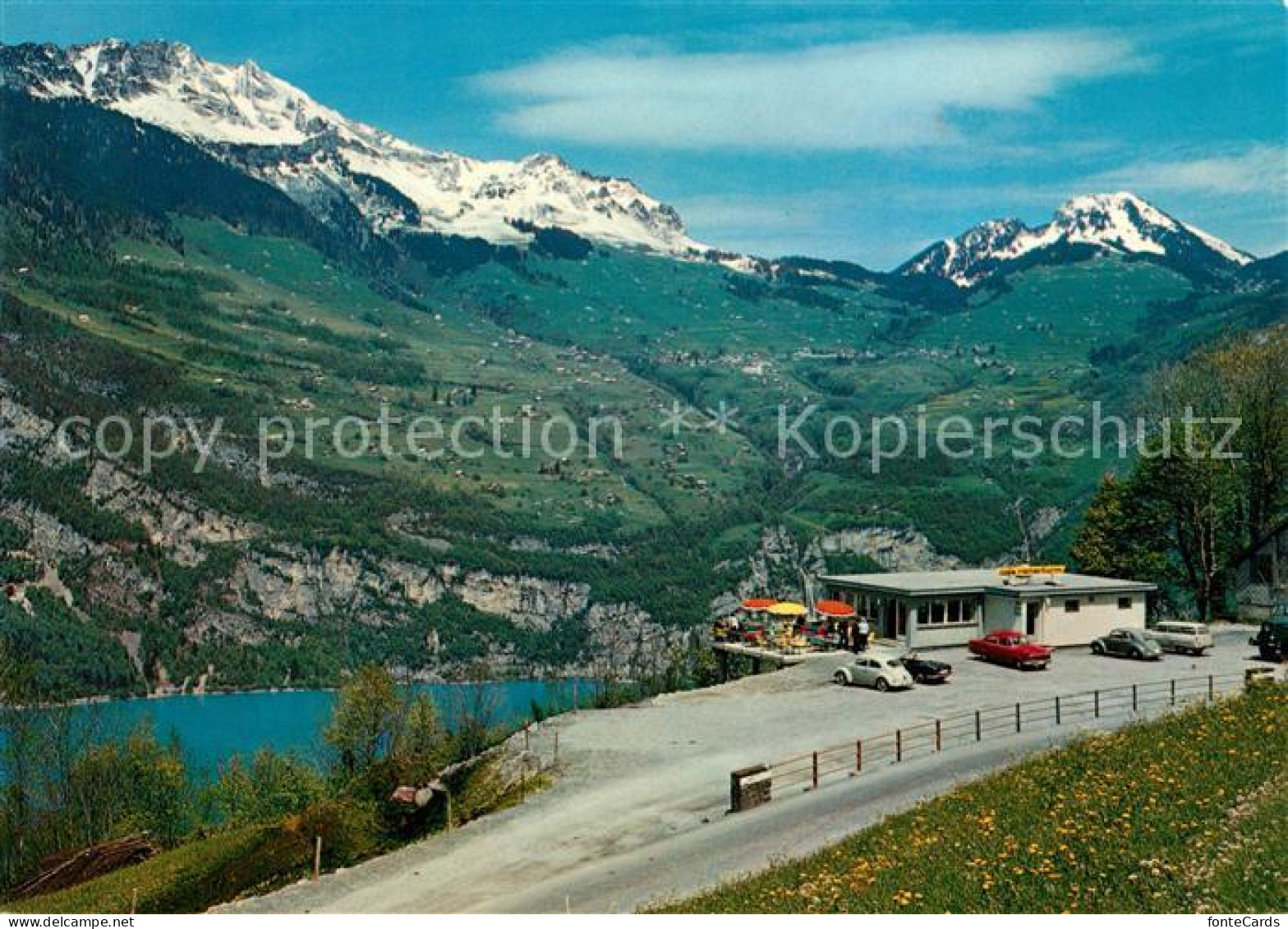 13056183 Filzbach Cafe Restaurant Roemerturm Am Walensee Filzbach - Otros & Sin Clasificación