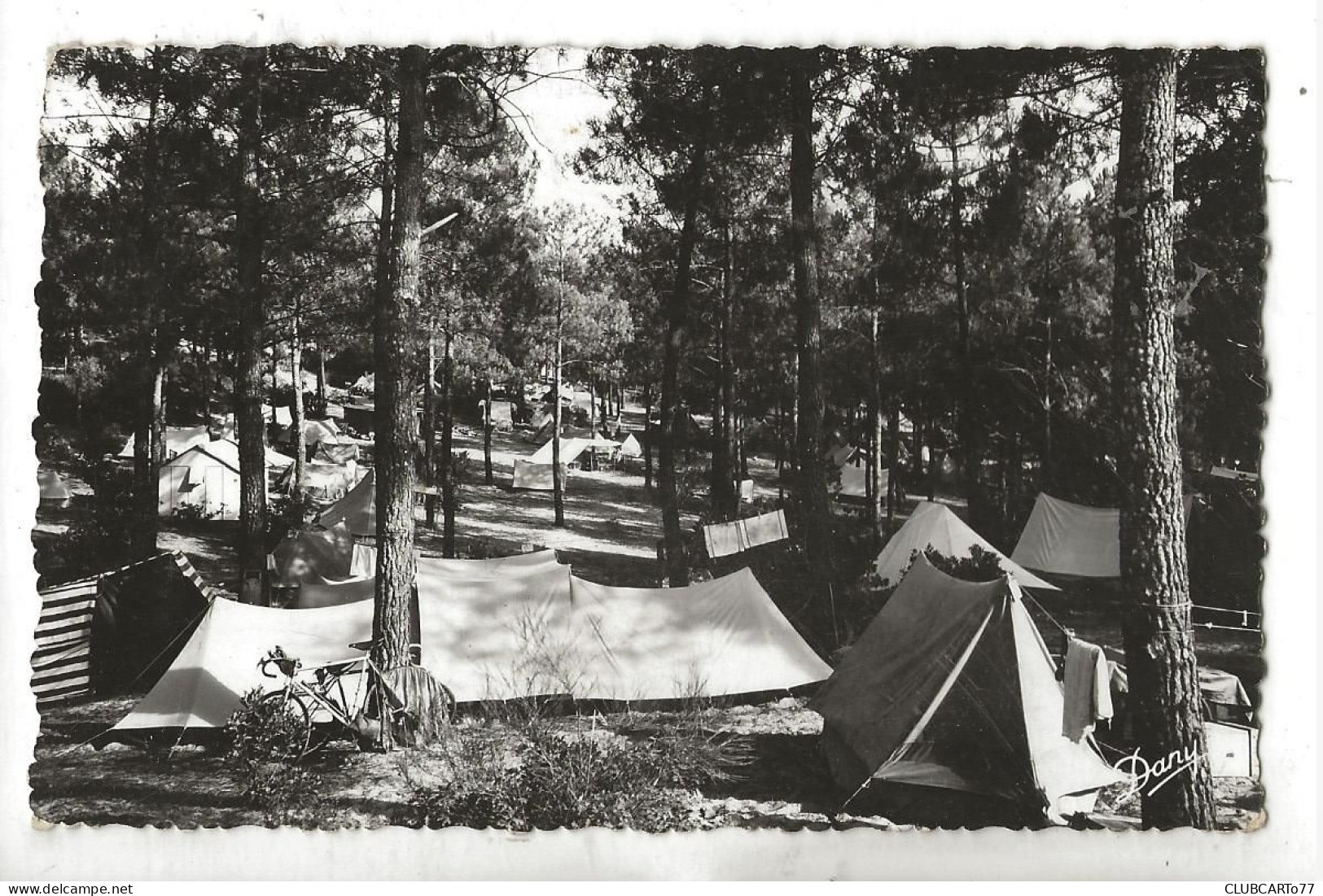 Arcachon (33) : L'intérieur Du Camping De La Forêt Du Quartier Des Abatilles En 1963 (animé) PF. - Arcachon