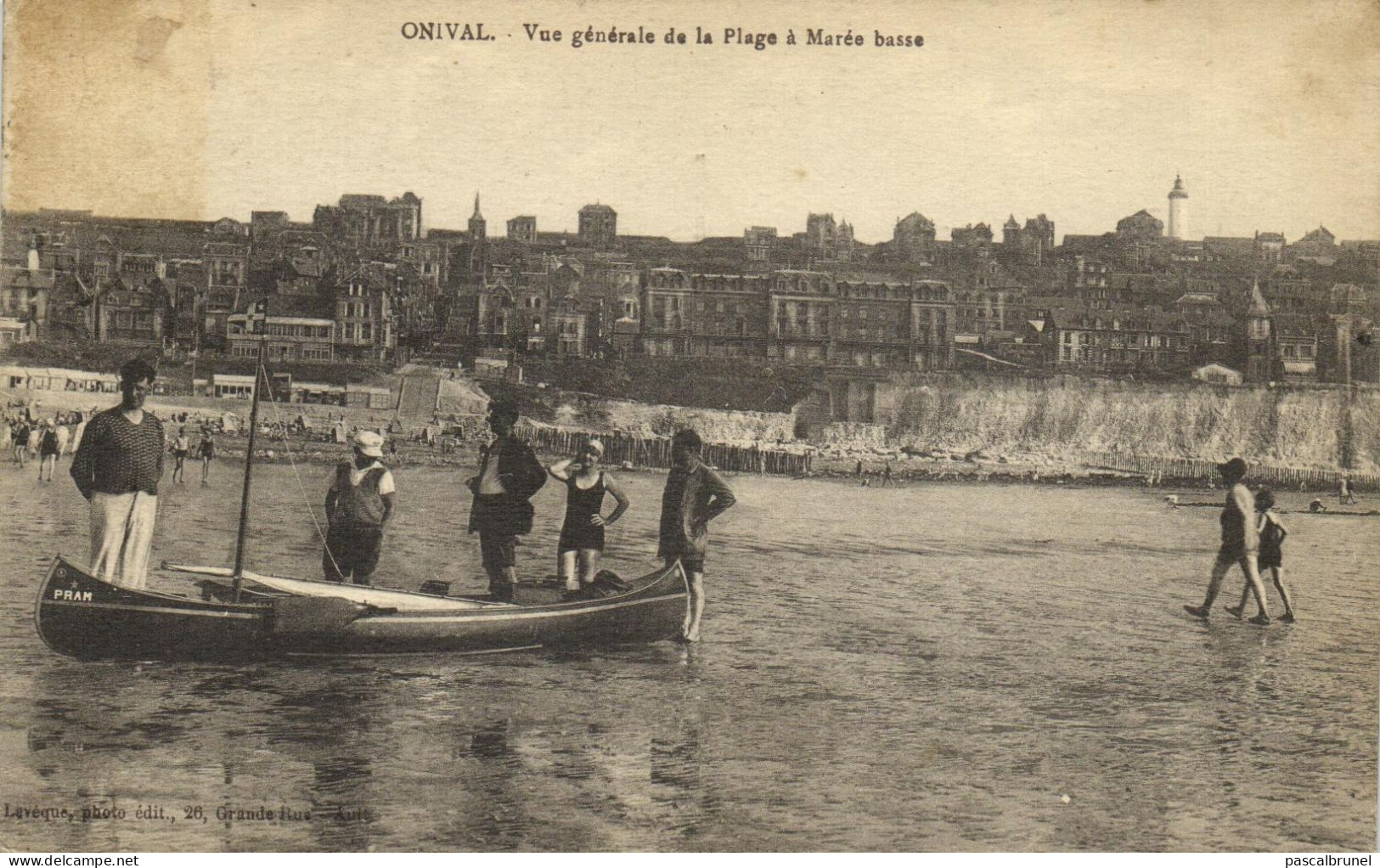 ONIVAL - VUE GENERALE DE LA PLAGE A MAREE BASSE - Onival