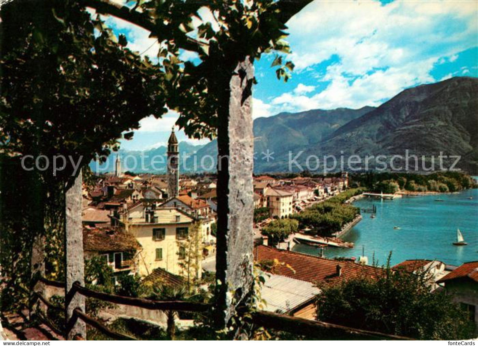 13050651 Ascona Lago Maggiore Panorama Ascona Lago Maggiore - Autres & Non Classés