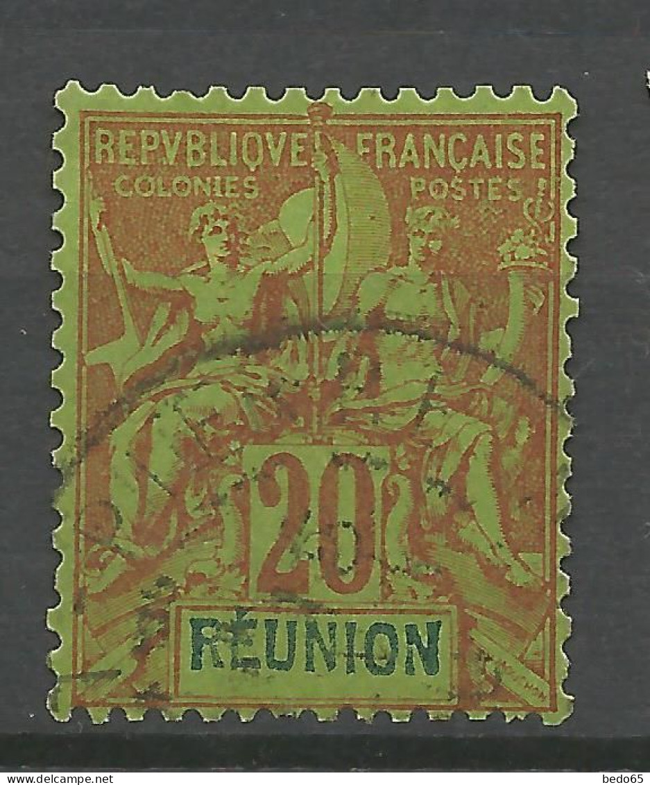 REUNION N°  38 OBL/ Used - Usati