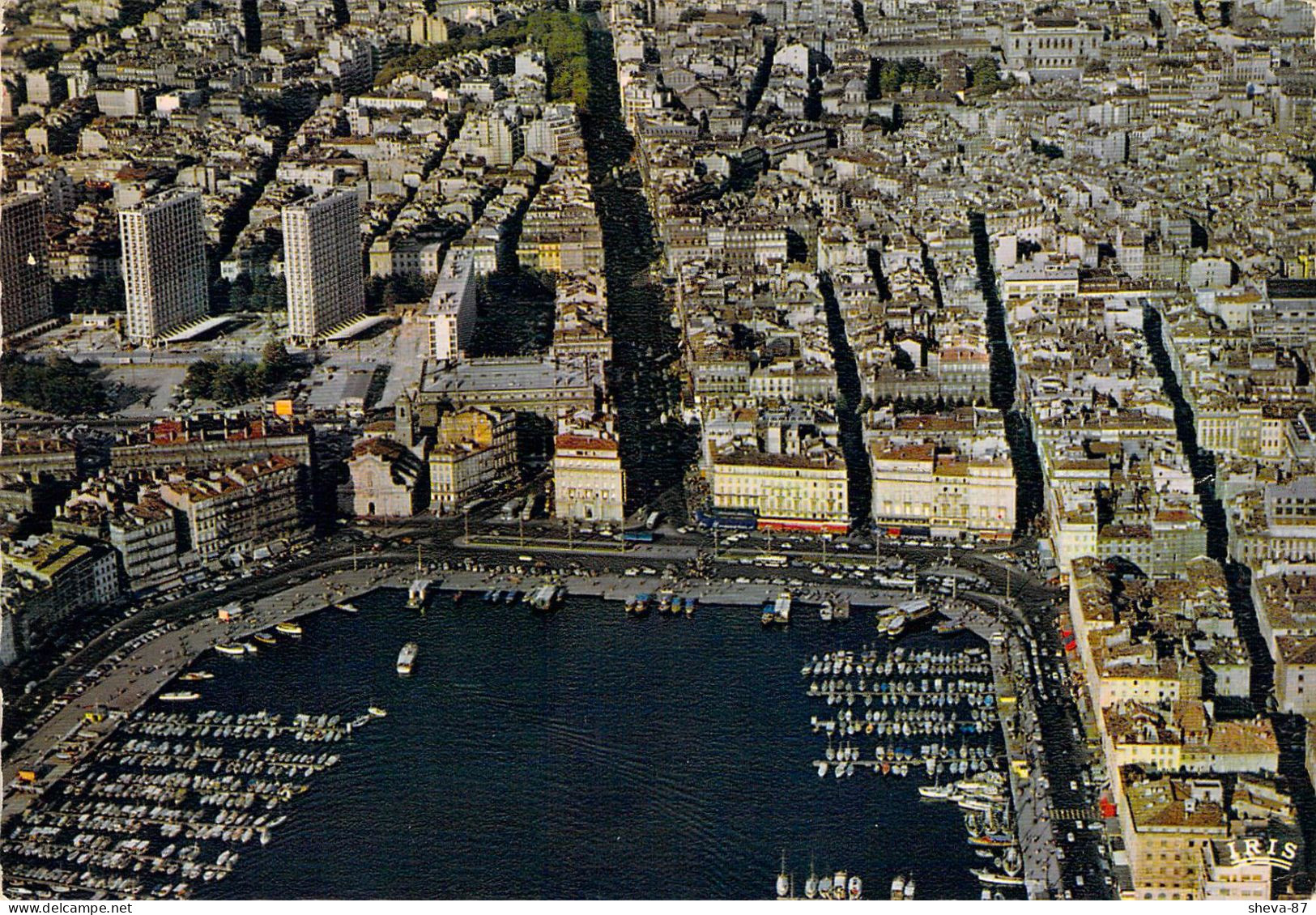 13 - Marseille - Vue Aérienne Du Vieux Port - Le Quai Des Belges Et La Canebière - Oude Haven (Vieux Port), Saint Victor, De Panier