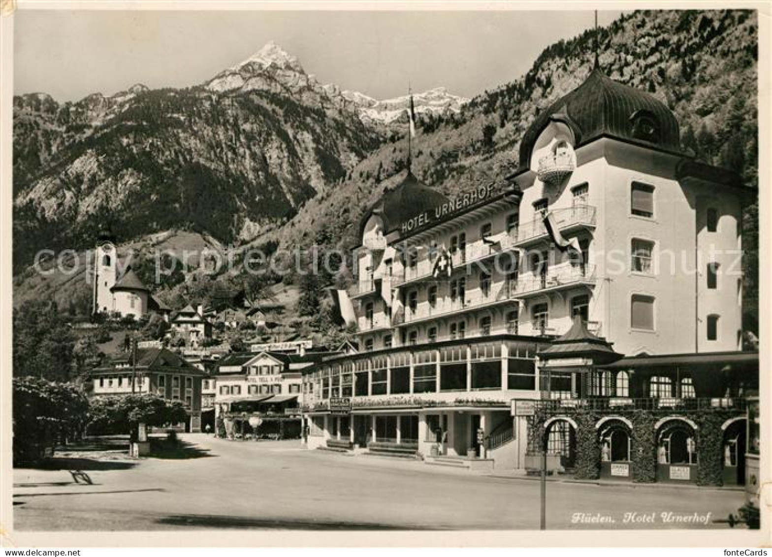 13050543 Flueelen UR Hotel Urnerhof Flueelen - Sonstige & Ohne Zuordnung