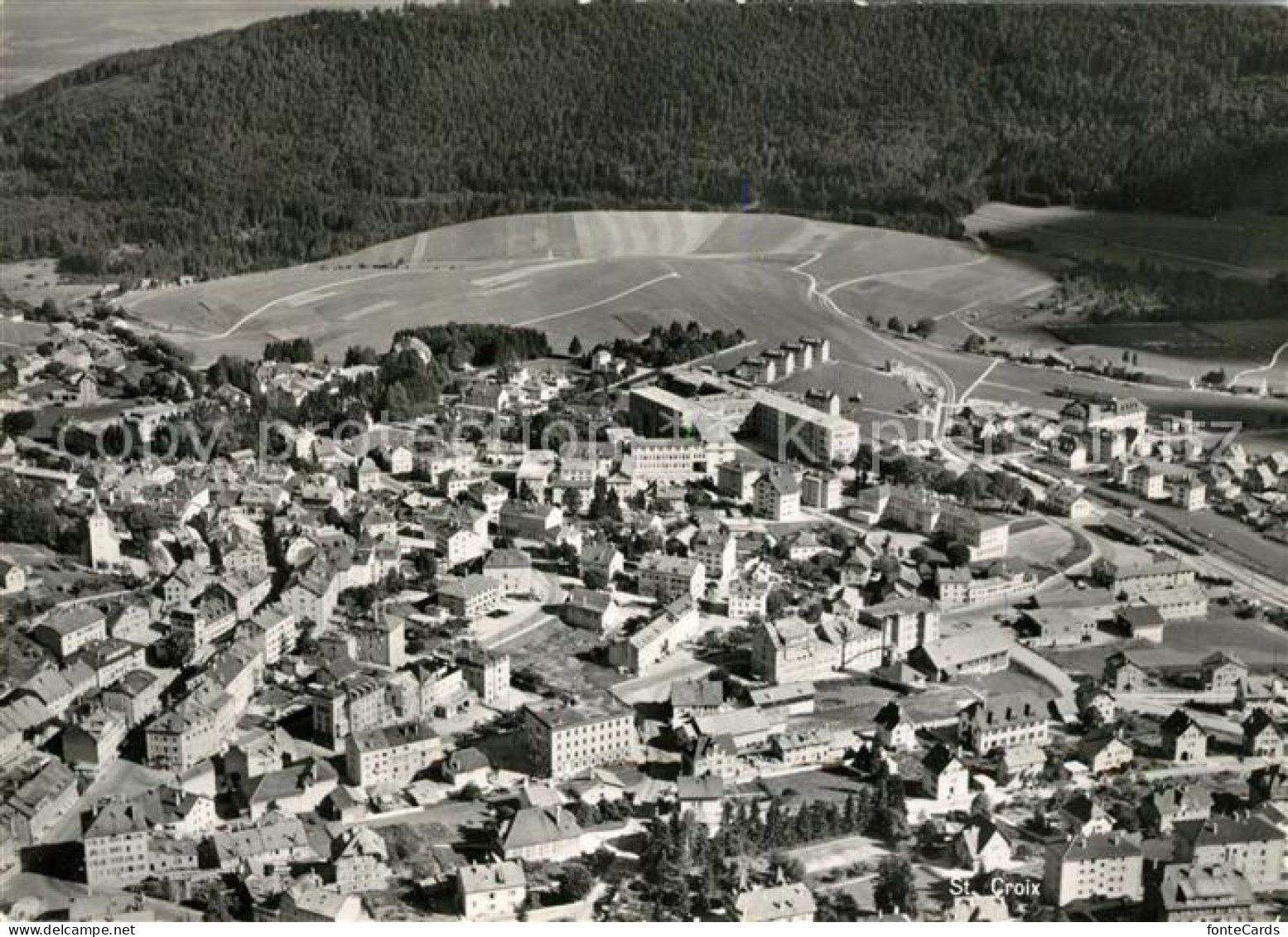 13050530 Sainte Croix VD Fliegeraufnahme Yverdon-les-Bains - Sonstige & Ohne Zuordnung