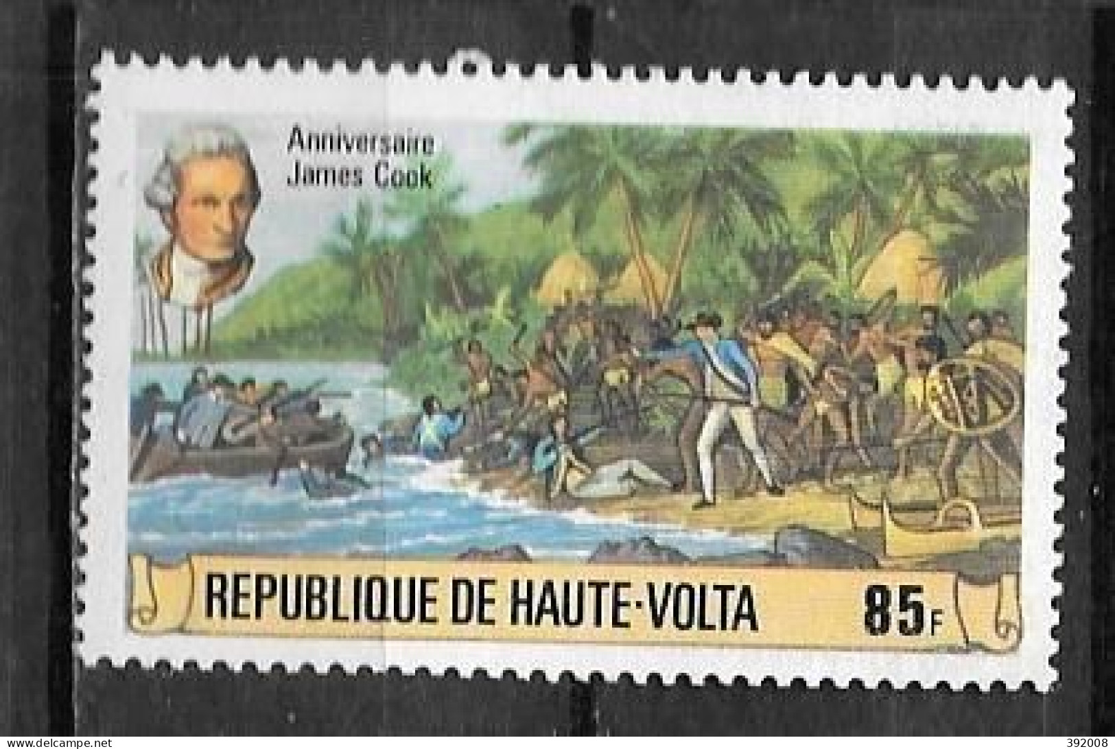 1978 - N° 460**MNH - James Cook - Upper Volta (1958-1984)