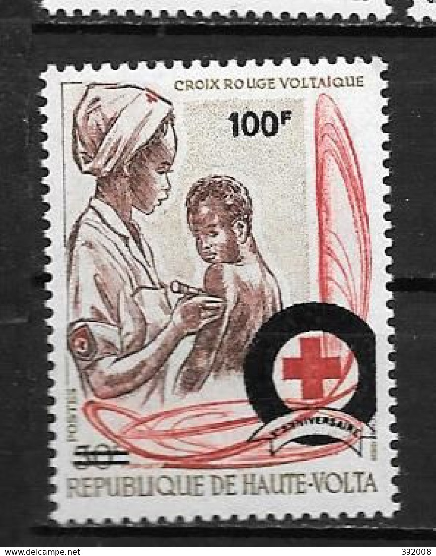 1971 - N° 250**MNH - 10 Ans Croix Rouge - Opper-Volta (1958-1984)