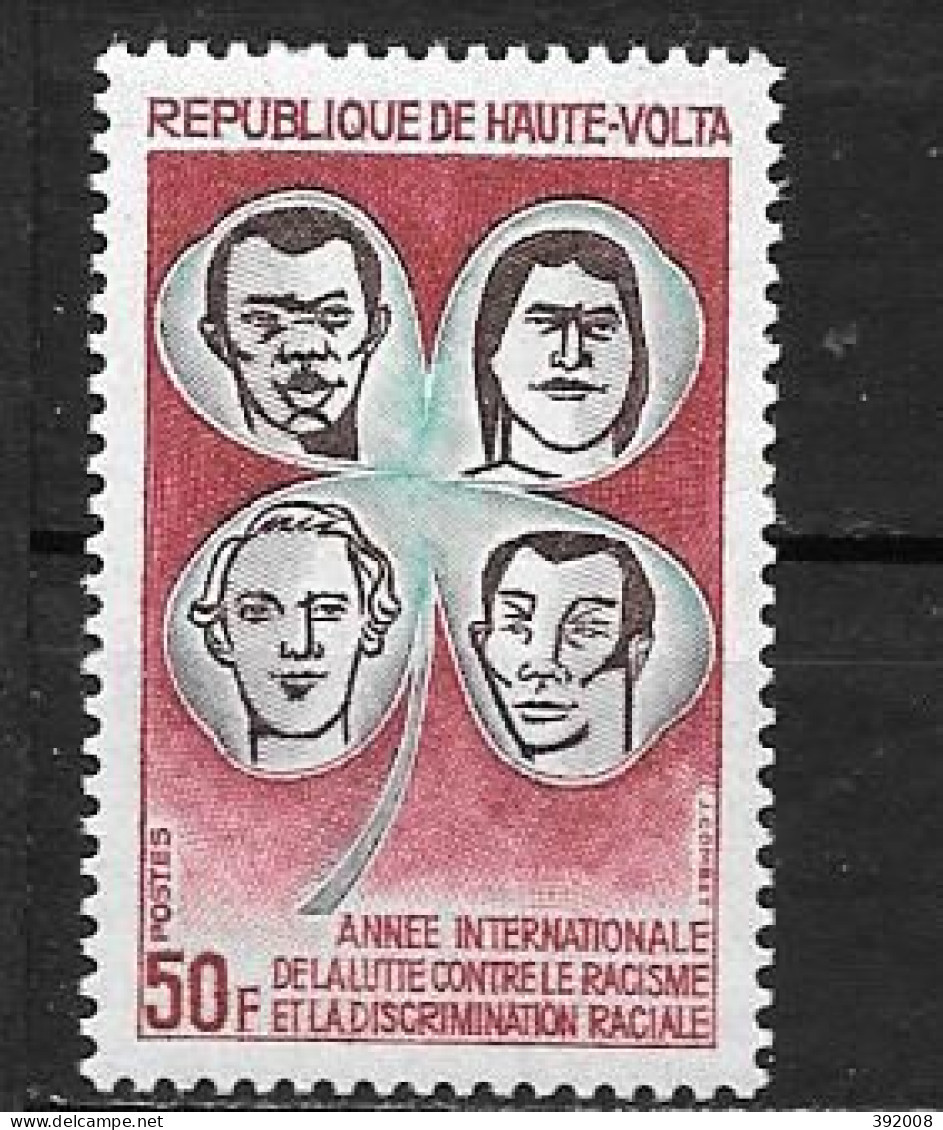 1971 - N° 238**MNH - Année Contre Le Racisme - Haute-Volta (1958-1984)