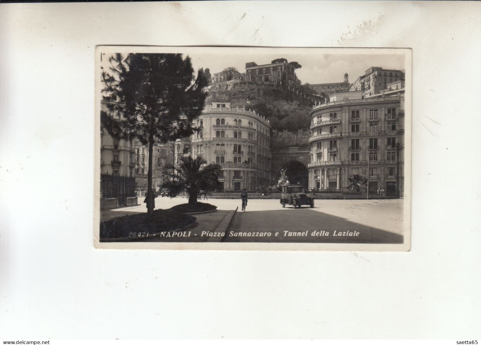 Napoli -piazza Sannazaro Foto - Napoli (Napels)