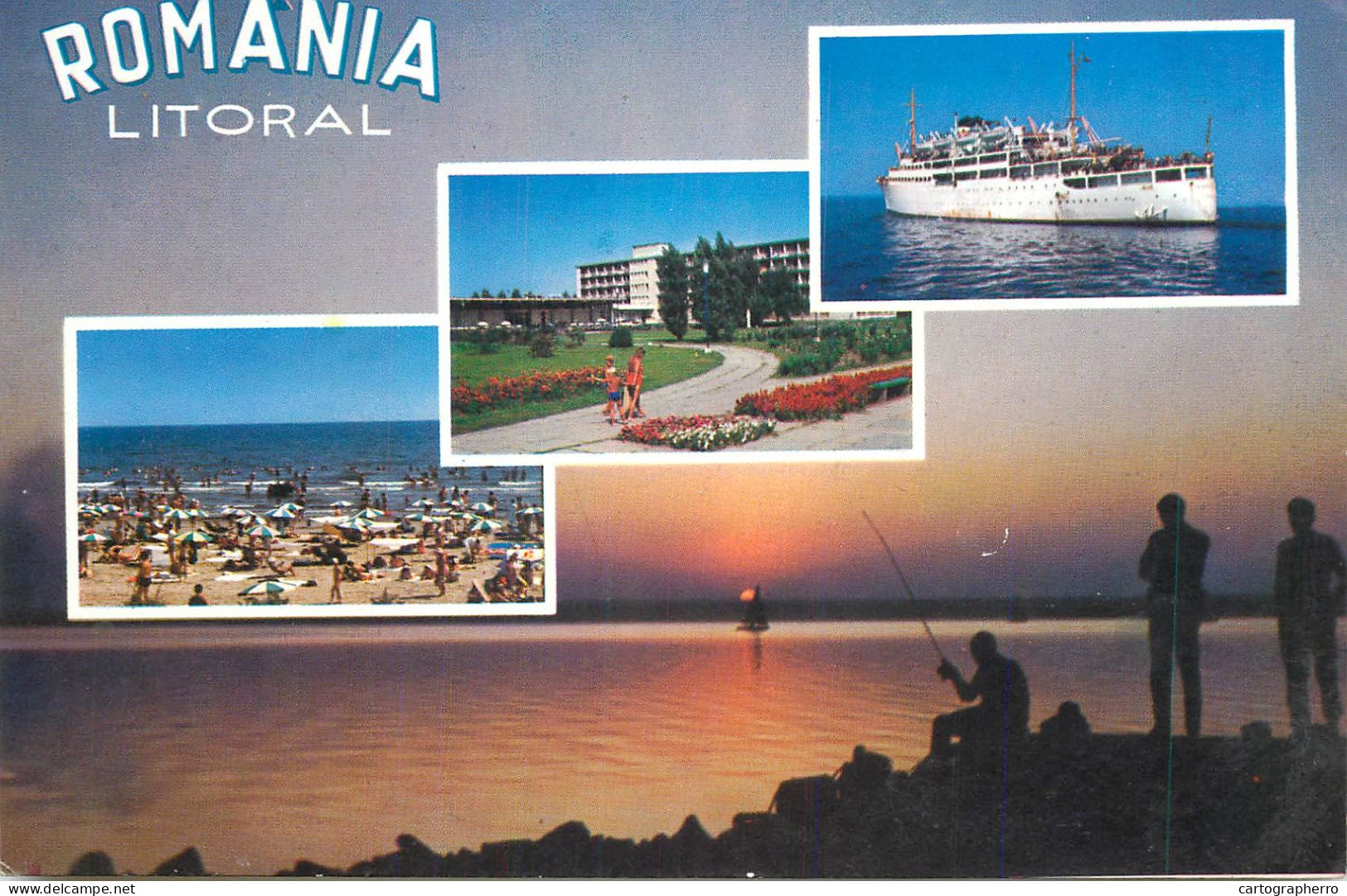 Navigation Sailing Vessels & Boats Themed Postcard Romania Pleasure Cruise - Voiliers