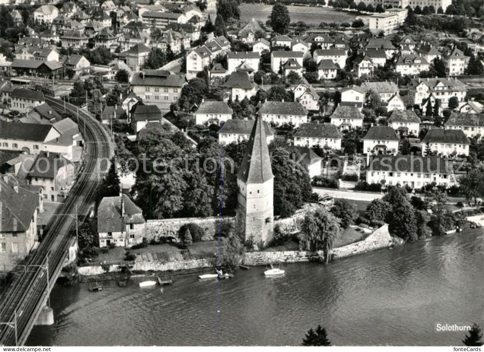 13045168 Solothurn Fliegeraufnahme Solothurn - Altri & Non Classificati