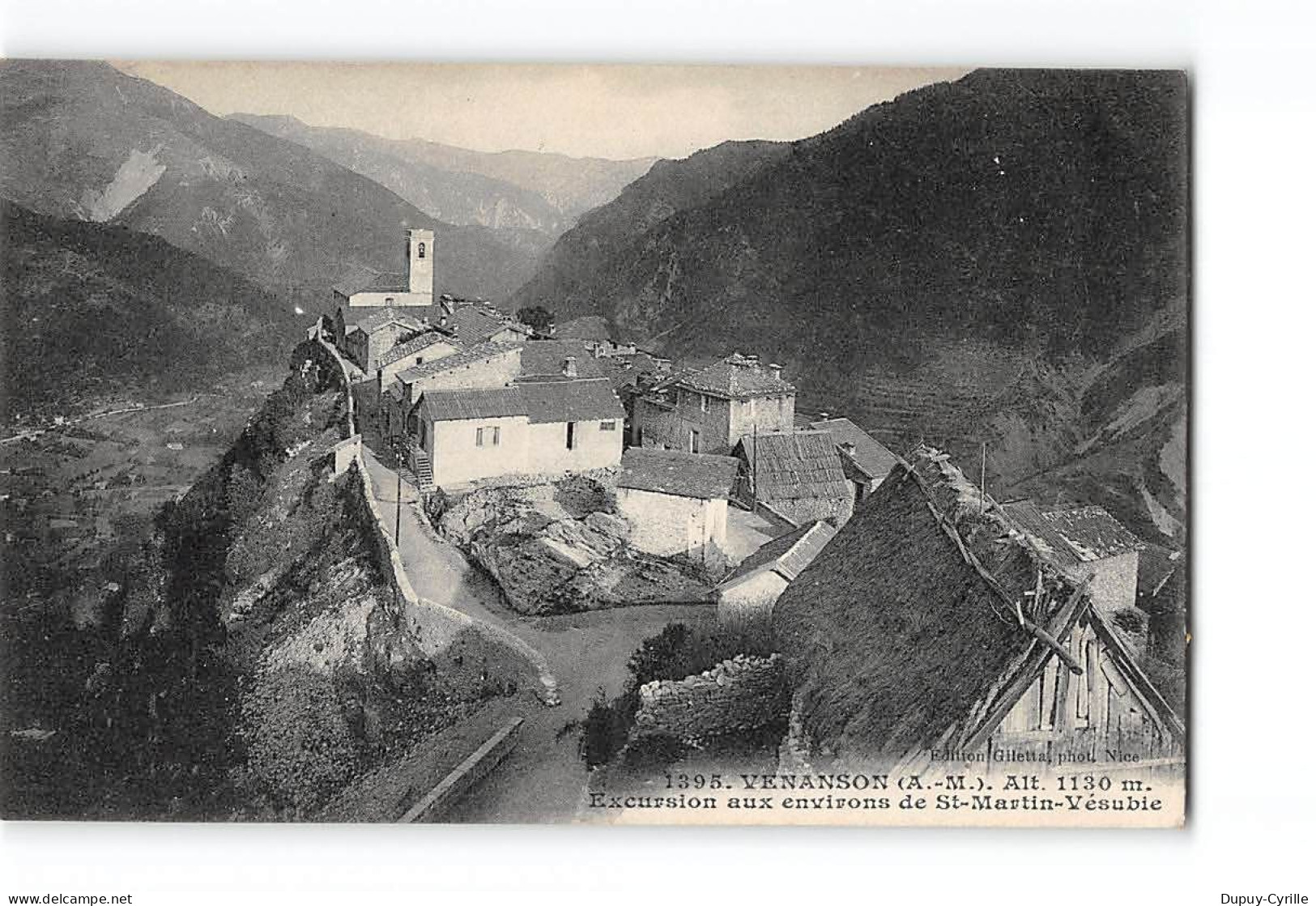 VENANSON - Excursion Aux Environs De Saint Martin Vésubie - Très Bon état - Otros & Sin Clasificación