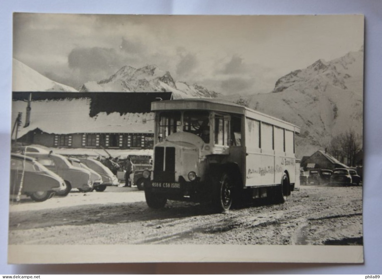 Les Deux Alpes-le Trans'alp-bus En Beau Plan-(photo P.Michel) - Autres & Non Classés