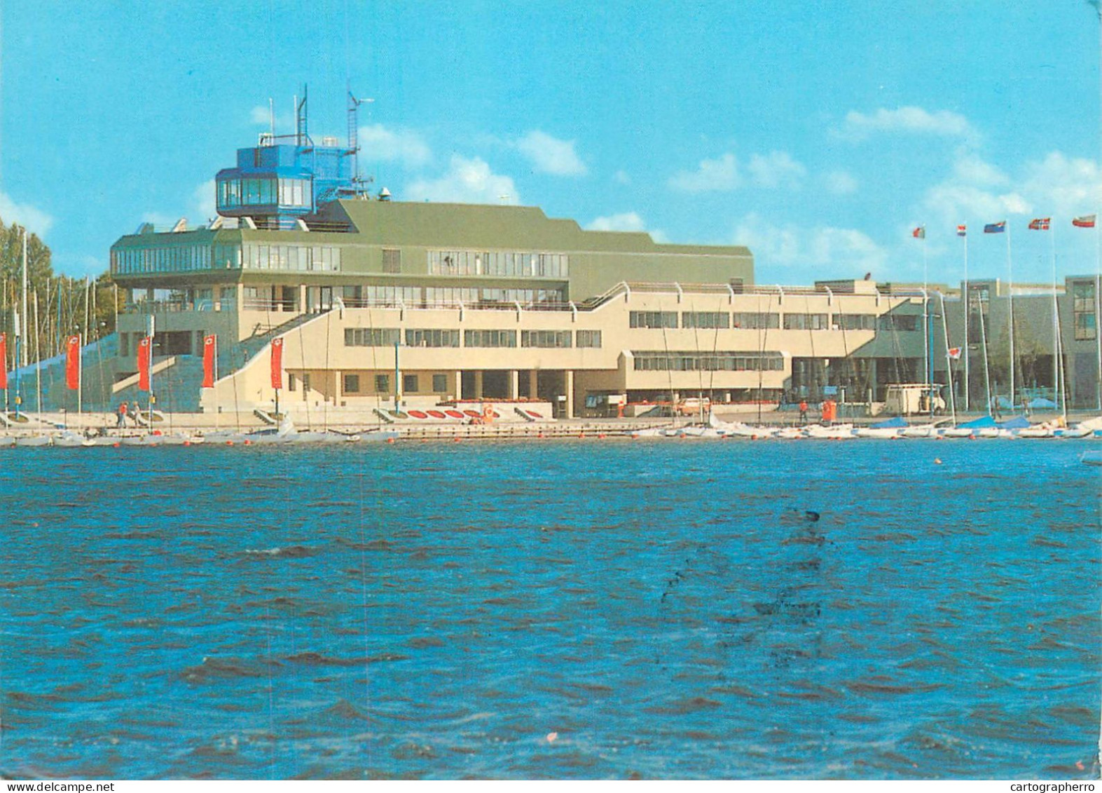 Navigation Sailing Vessels & Boats Themed Postcard Tallinn Nautical Sports Harbour - Veleros