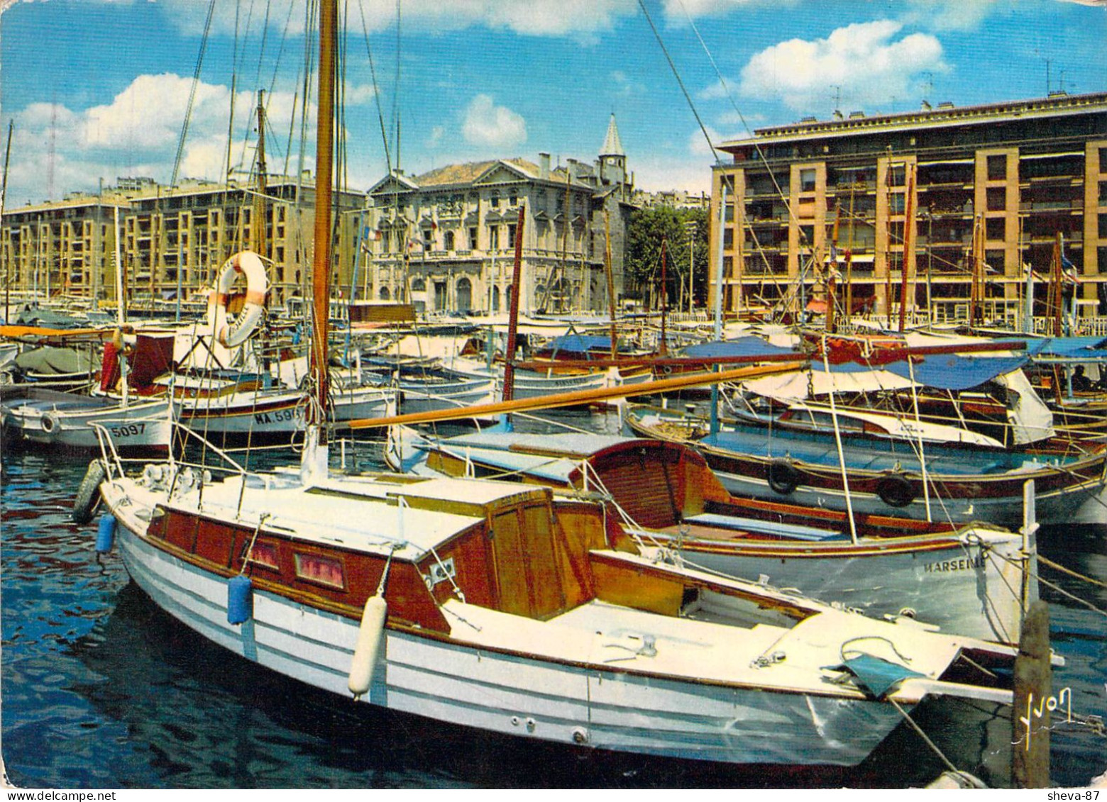 13 - Marseille - Le Vieux Port Et La Mairie - Oude Haven (Vieux Port), Saint Victor, De Panier