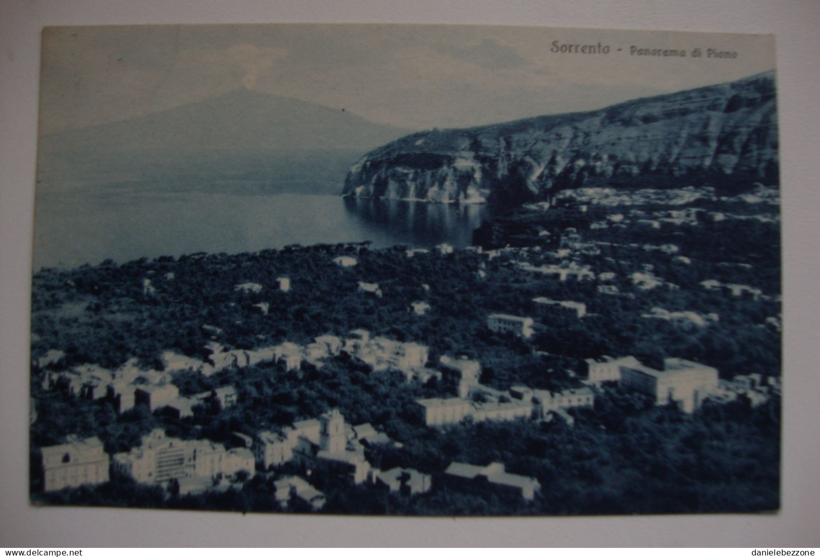 Sorrento - Panorama Di Piano - Viaggiata 1933 - Timbro Al Retro Hotel Royal Concierge - Sonstige & Ohne Zuordnung