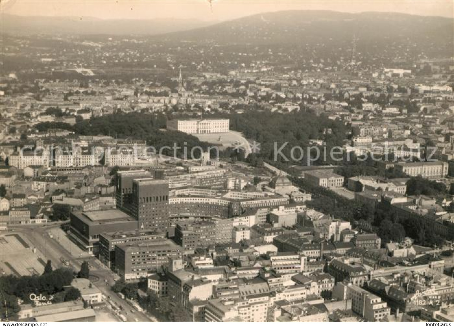 13042760 Oslo Norwegen Fliegeraufnahme Aalesund - Noruega